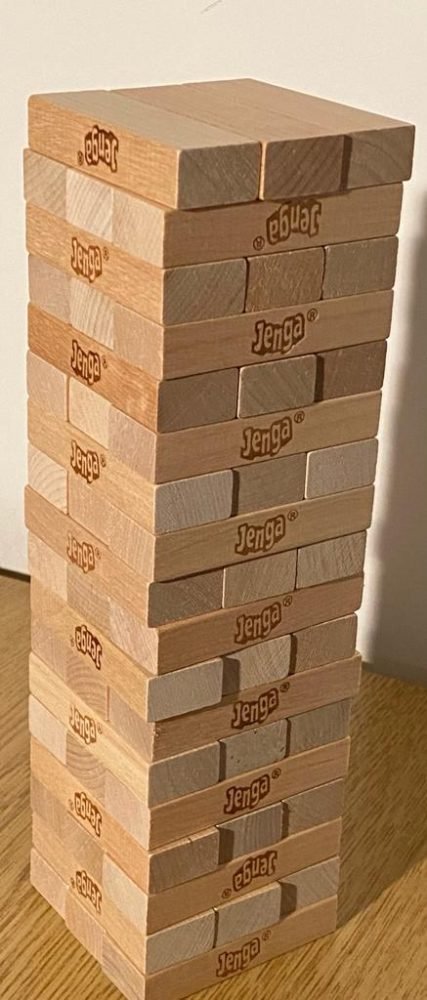 joc de torre de fusta